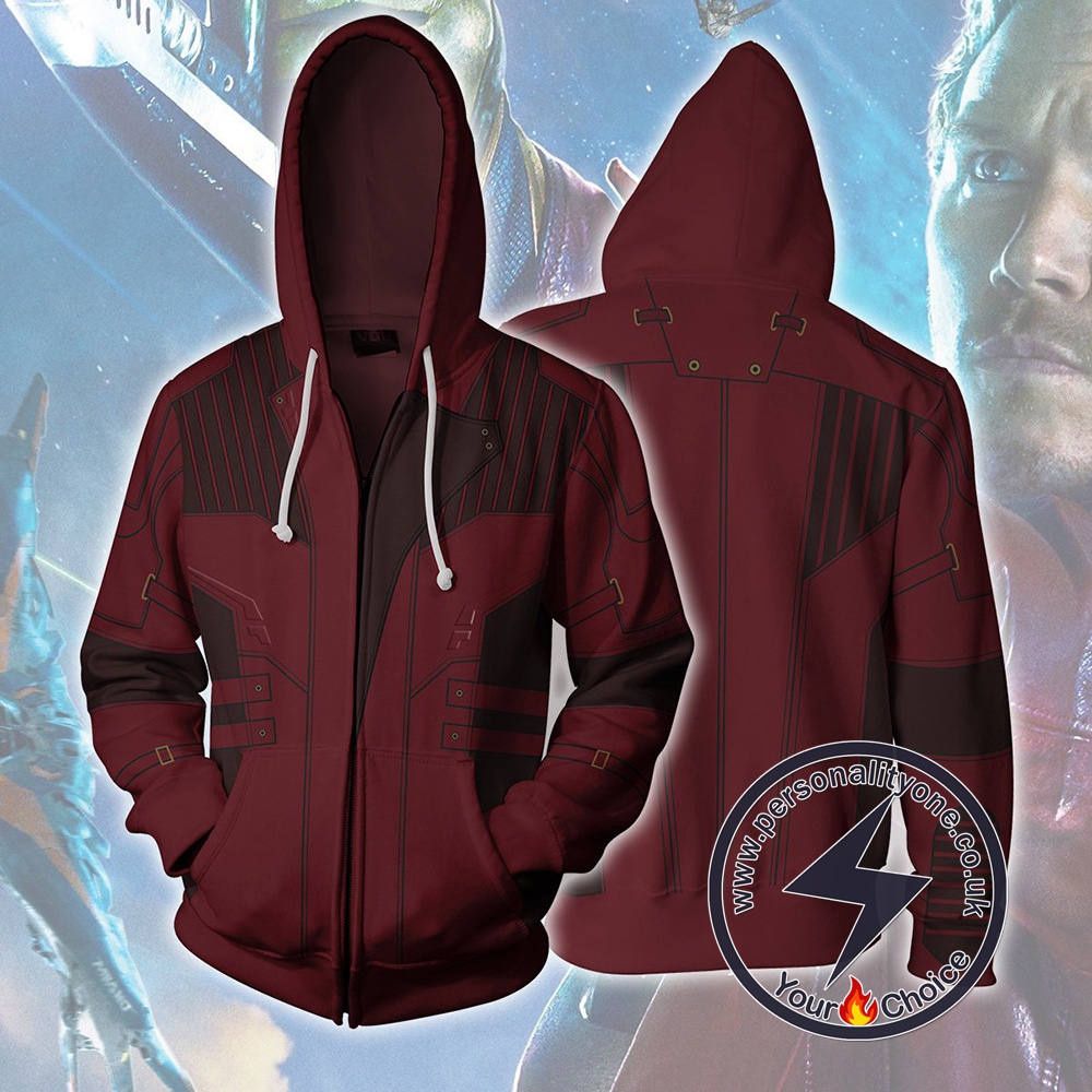 Avengers Infinity War Hoodie - Star Lord Jacket